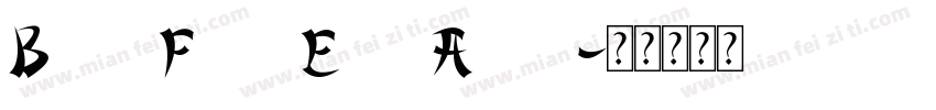 Body Font East Asian字体转换